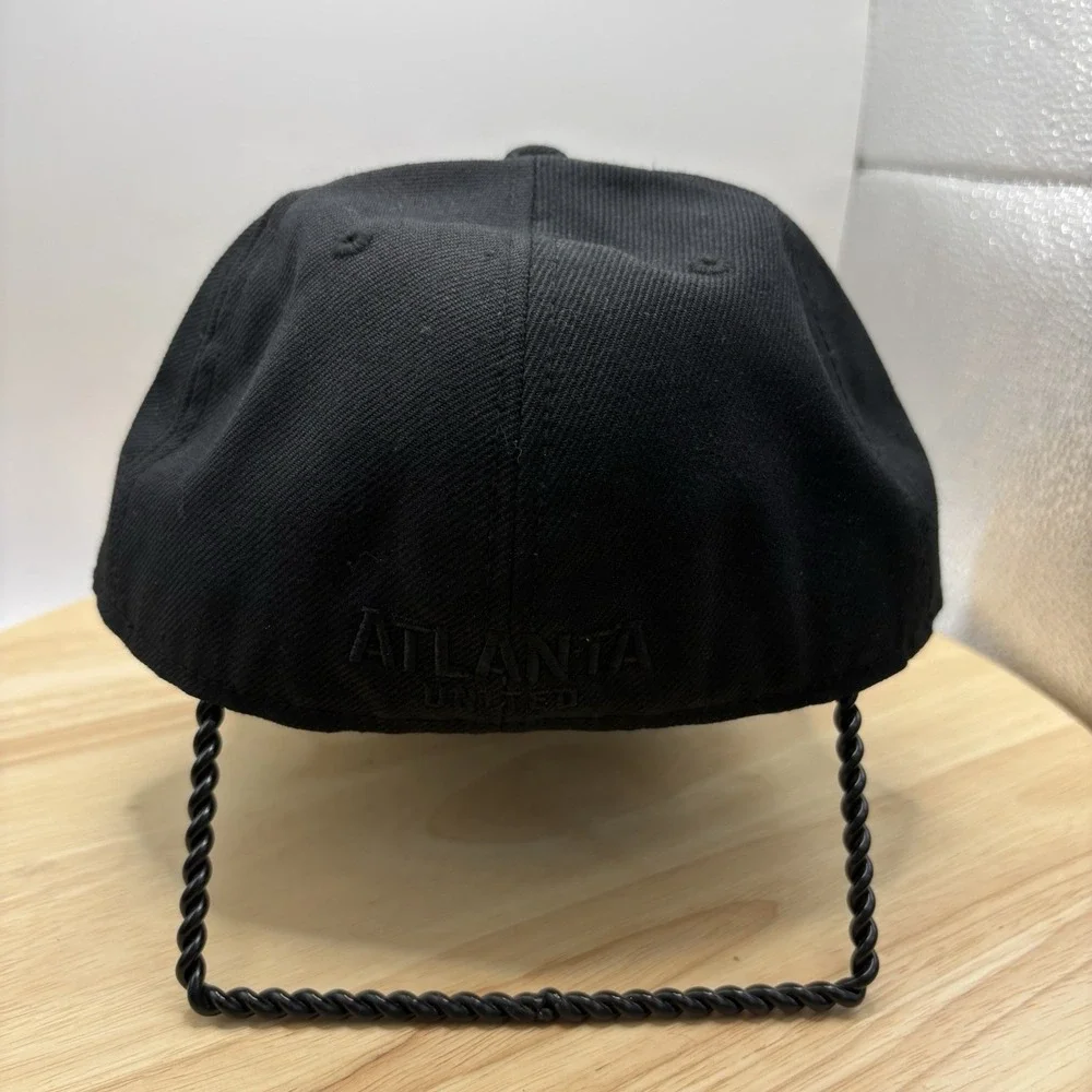 adidas Atlanta United FC Black Hat Size 7 Major League Soccer MLS G510K